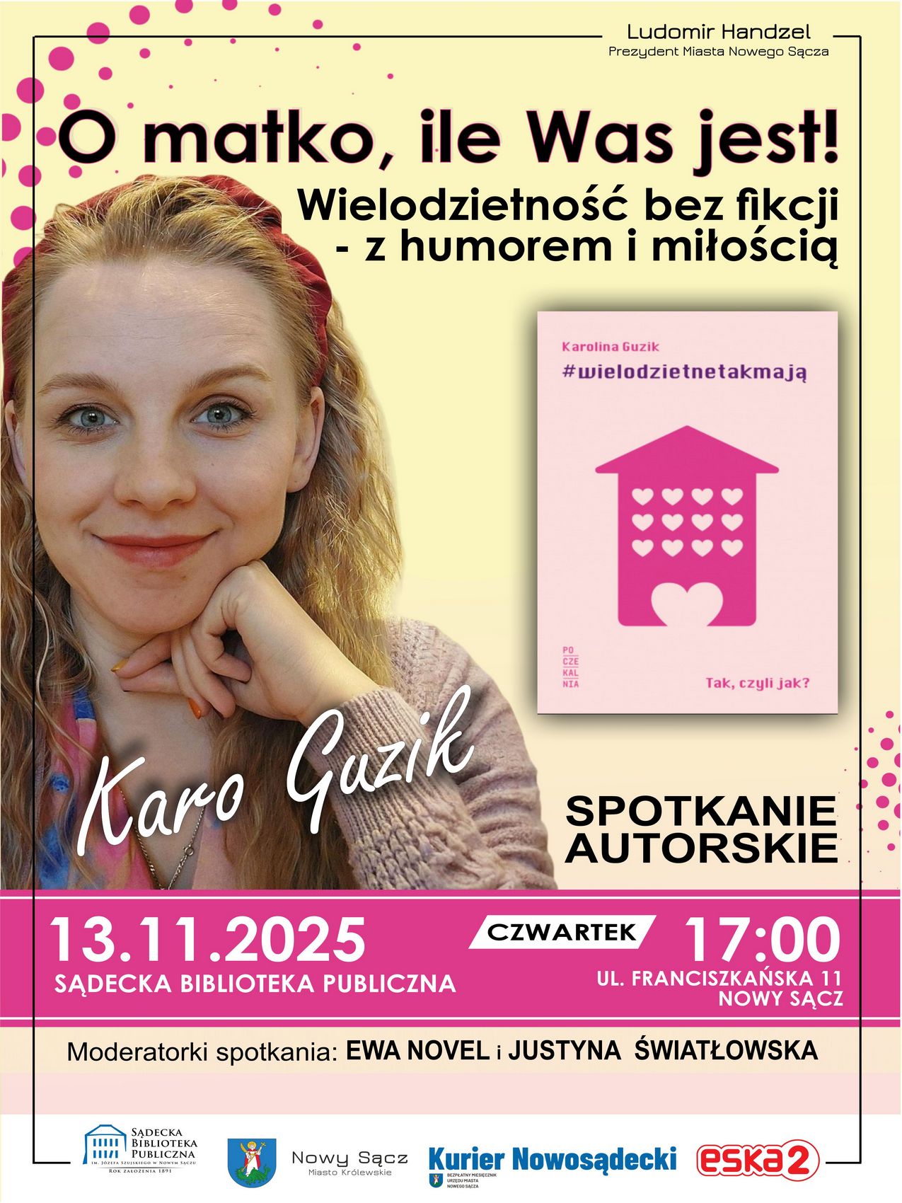 [Wydarzenie]: Spotkanie autorskie z Karo Guzik