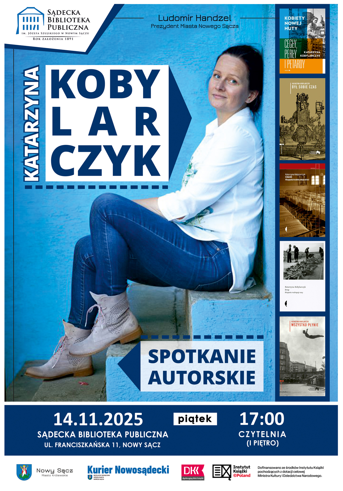 [Wydarzenie]: Spotkanie z Katarzyną Kobylarczyk