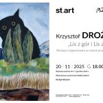 [Wydarzenie]: Wernisaż wystawy Krzysztofa Drożdża „Lis z gór i Lis z nizin”,