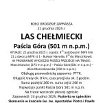 Wycieczka – Las Chełmiecki – Paścia Góra