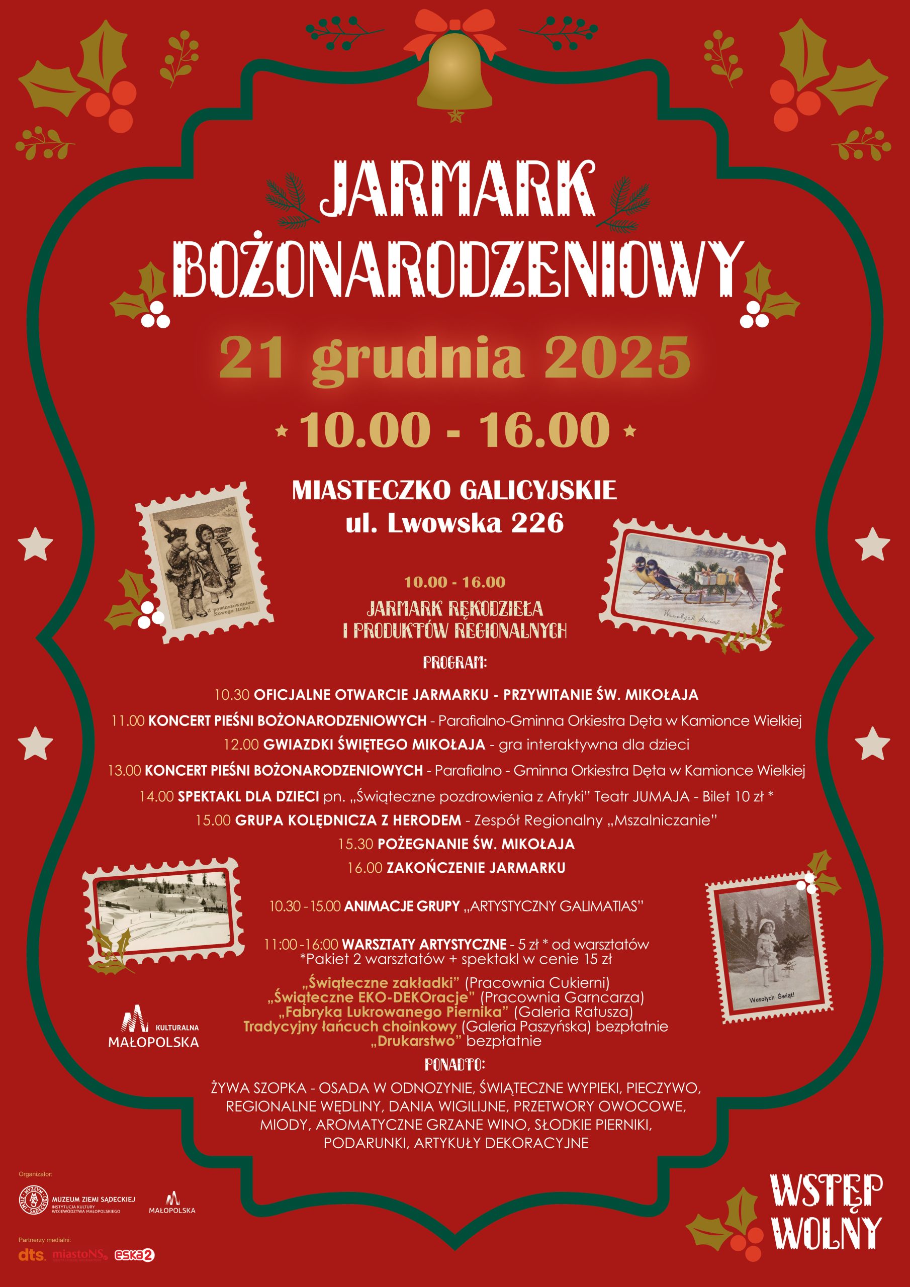 [Wydarzenie]: Jarmark Bożonarodzeniowy 