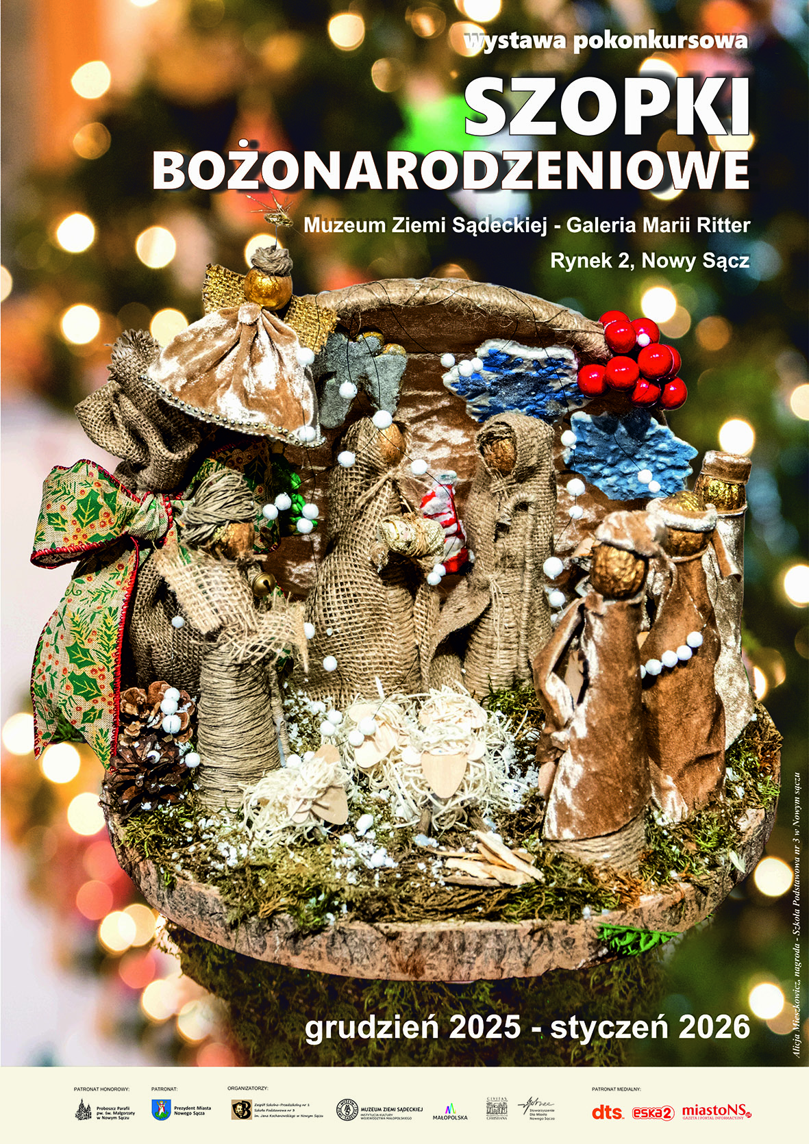 [Wydarzenie]: Wystawa pokonkursowa szopek bożonarodzeniowych 