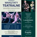 [Wydarzenie]: Bezpłatne WARSZTATY TEATRALNE dla osób 18+