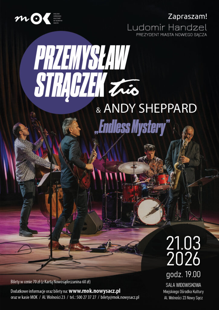 Przemysław Strączek Trio & Andy Sheppard